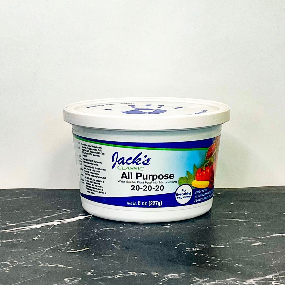 Jack's Classic All Purpose, 20-20-20, 8 oz. Tub – Magic Valley Gardens