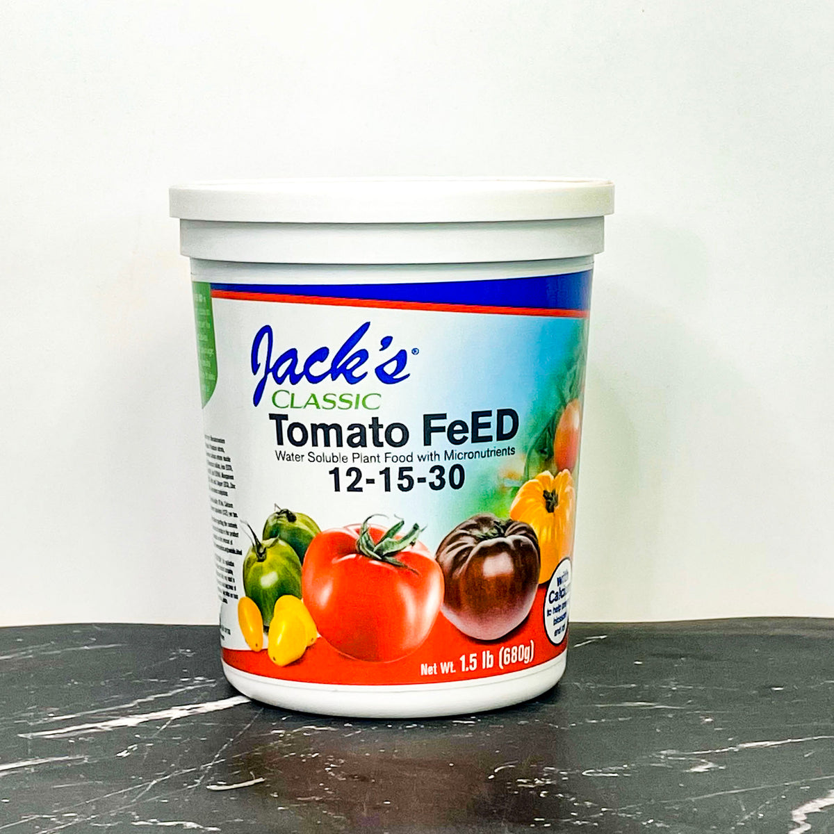 Jack's Classic Tomato Feed, 12-15-30, 1.5 lb. Tub – Magic Valley Gardens
