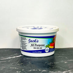 Jack's Classic All Purpose, 20-20-20, 8 oz. Tub – Magic Valley Gardens
