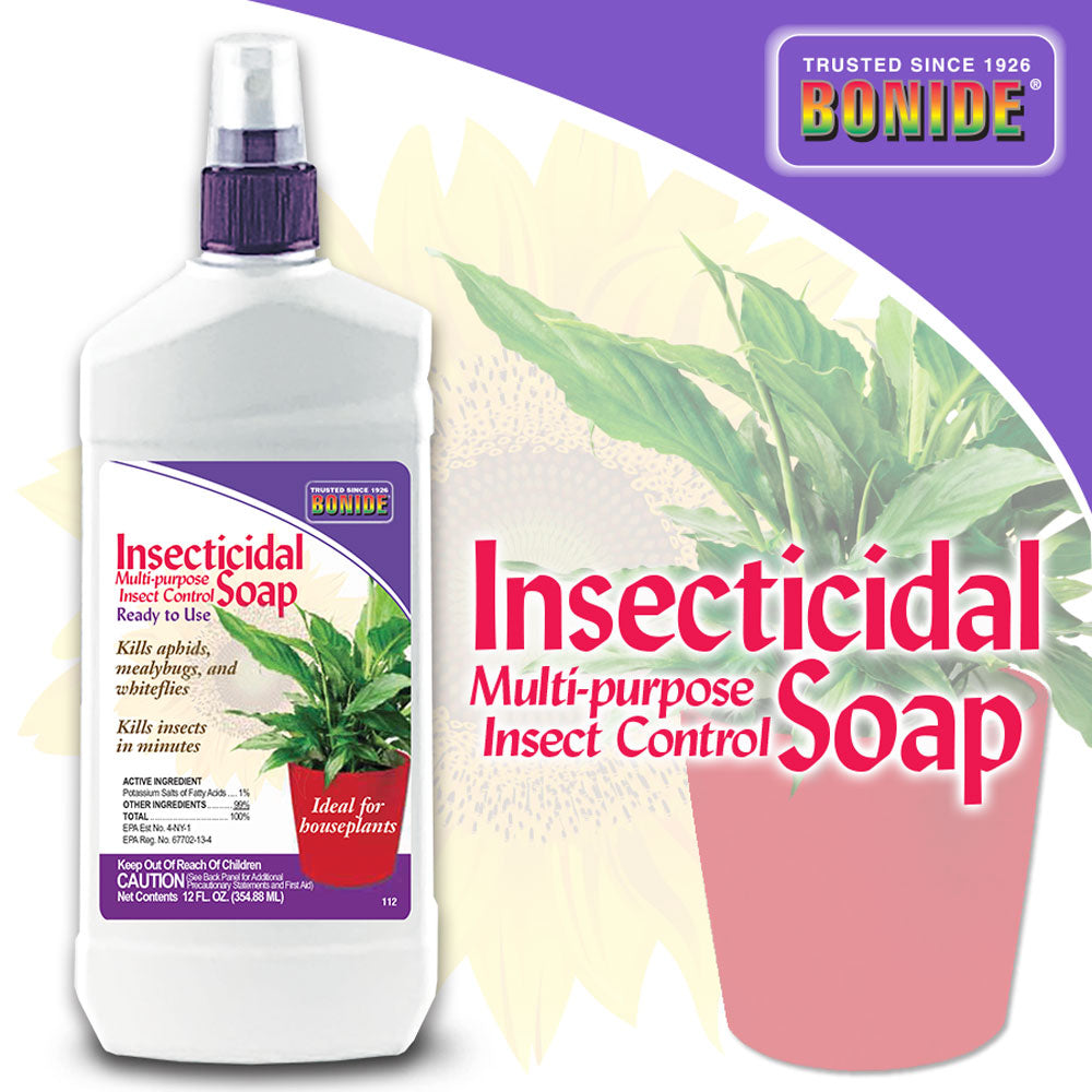 insecticidal soap for garden pest control Bonide Insecticidal Soap Houseplant Spray, Ready-to-Use, 12 oz. – Magic Valley Gardens