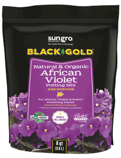 omri potting soil mix Black Gold African Violet Potting Mix 8 QT