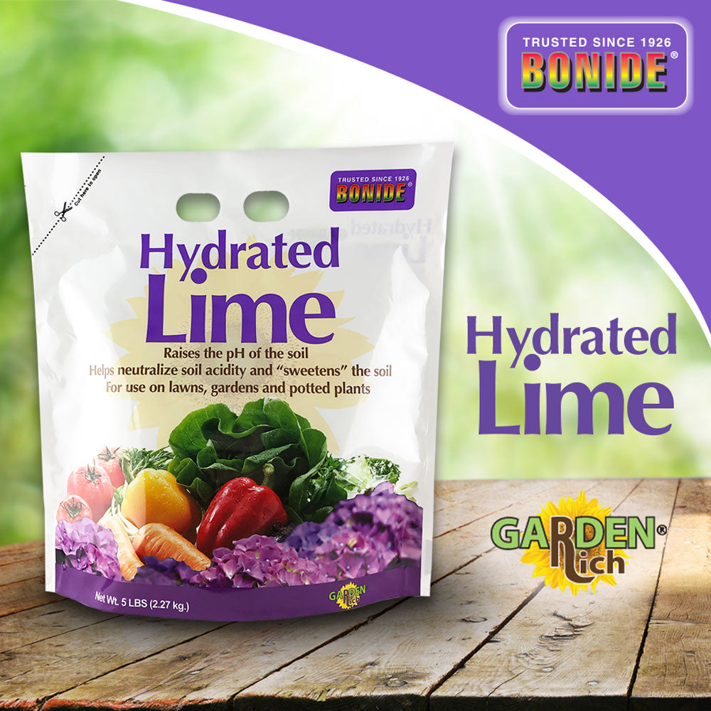 lime plant fertilizer Bonide Hydrated Lime 5 Pounds