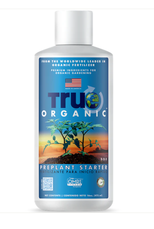 liquid organic plant fertilizer True Organic Liquid Preplant Starter 16 oz